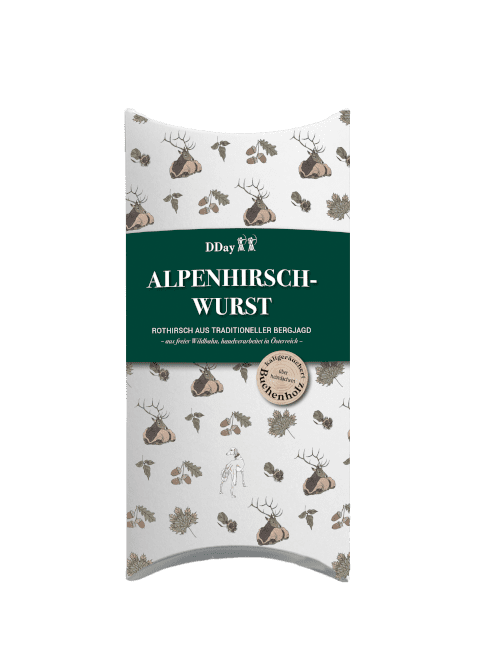 Alpenhirsch-Wurst